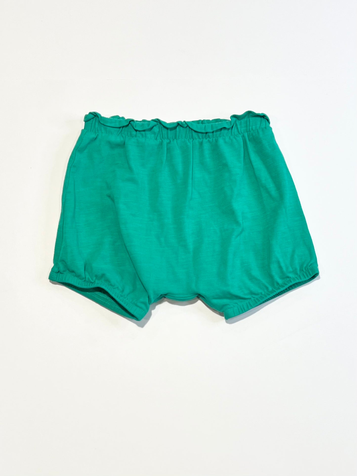 Green jersey shorts - Size 1
