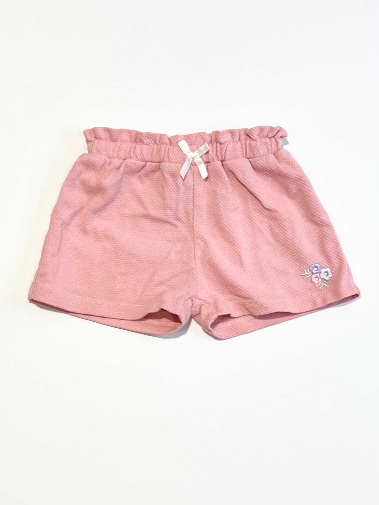 Pink jersey shorts - Size 1