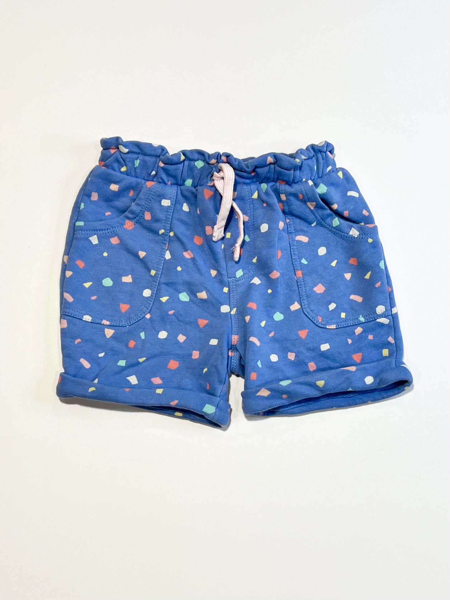Speckled sweat shorts - Size 1