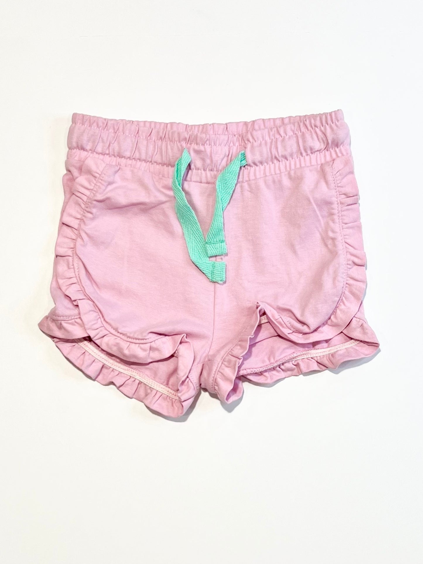 Jersey ruffle shorts - Size 2