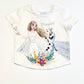 Glitter Frozen tee - Size 1