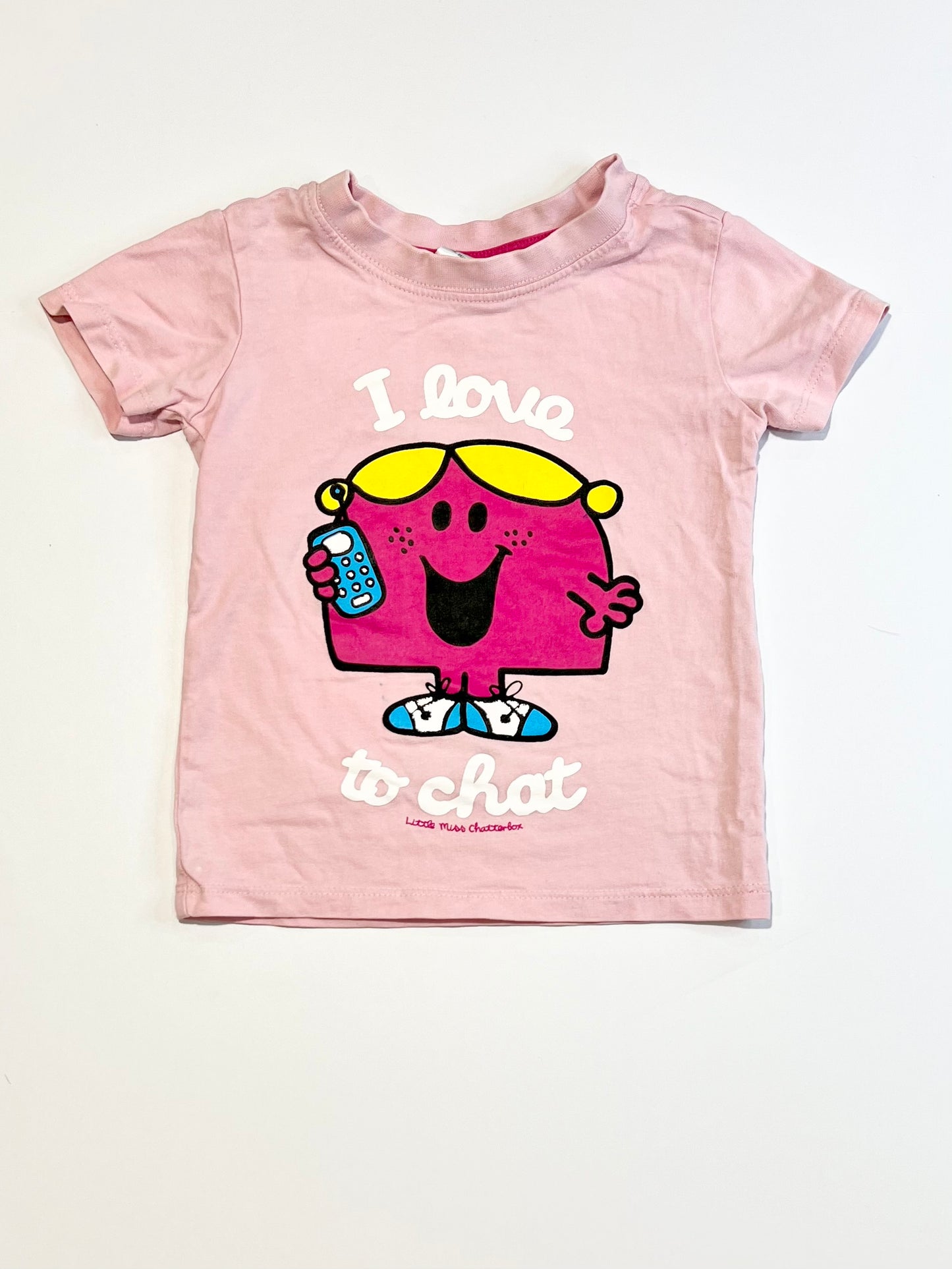 Little Miss Chatterbox tee - Size 1
