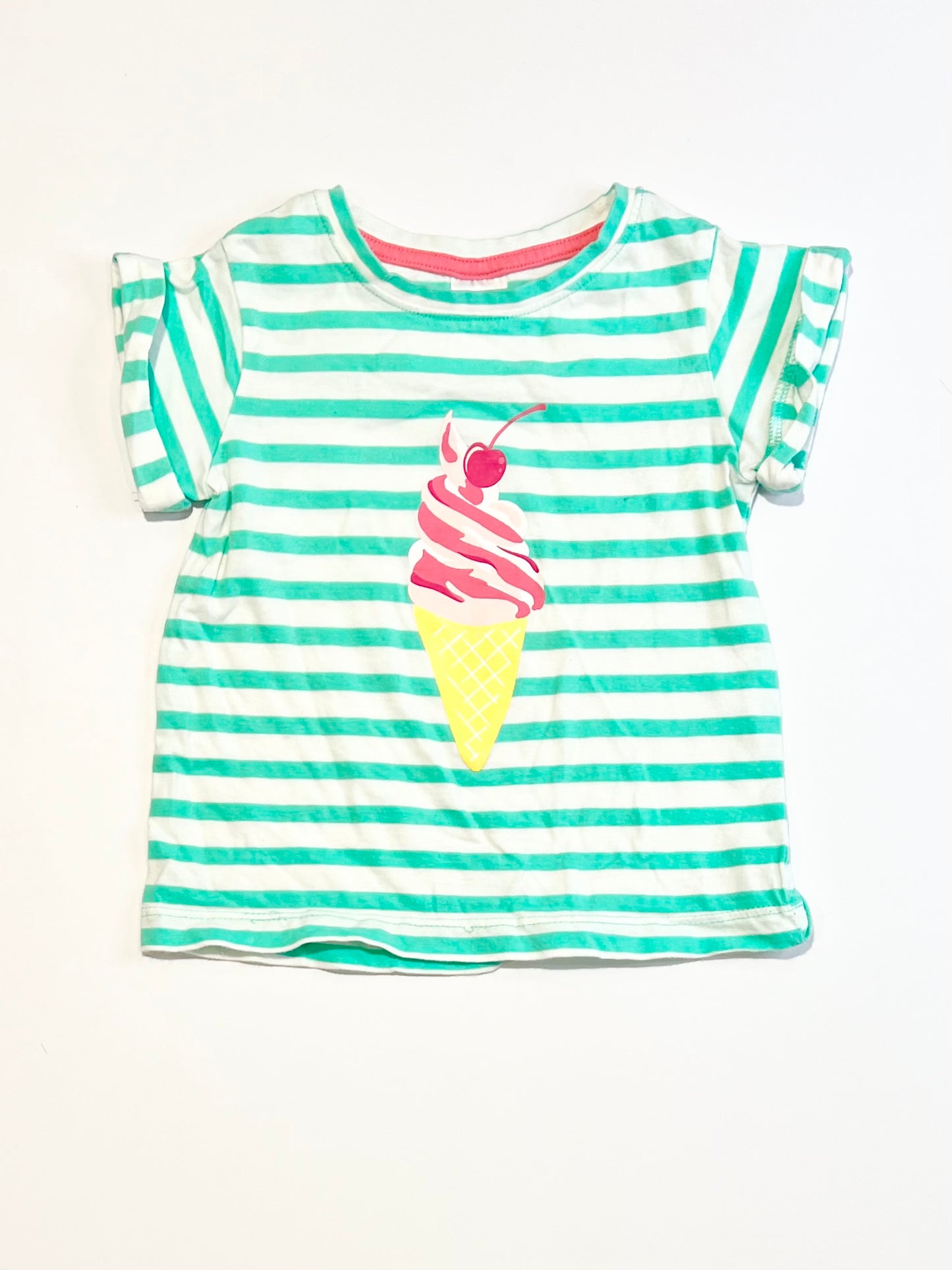 Striped ice cream tee - Size 1