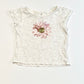 Sequined flower tee - Size 1