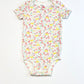 Ribbed floral bodysuit - Size 1