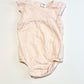 Pink ruffle bodysuit - Size 1