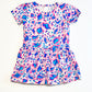 Animal print dress bodysuit - Size 1