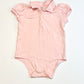 Pink polo bodysuit - Size 1