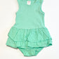 Green ribbed bodysuit - Size 1