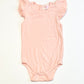 Pink ribbed bodysuit - Size 1