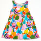 Fruity jersey dress - Size 5