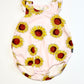 Sunflowers bubble romper - Size 1
