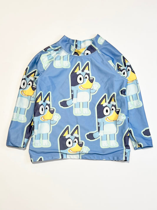 Bluey rashie - Size 3