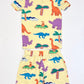 Yellow dinos pyjamas - Size 4-5