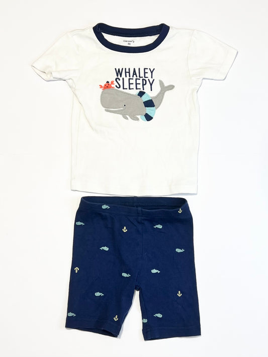 Whaley sleepy pyjamas - Size 4