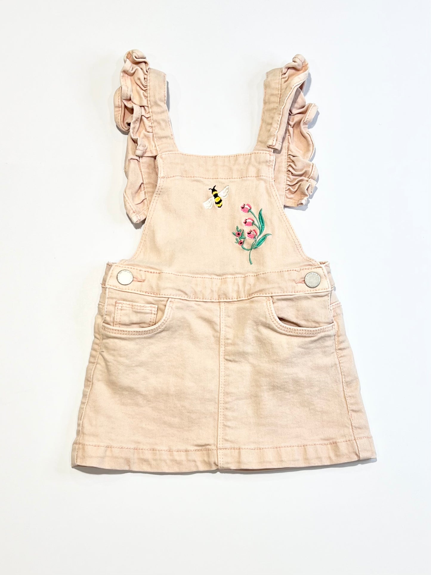 Denim pinafore - Size 1