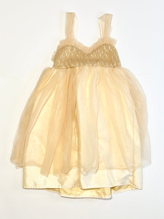 Bronze tulle dress - Size 1