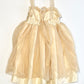 Bronze tulle dress - Size 1