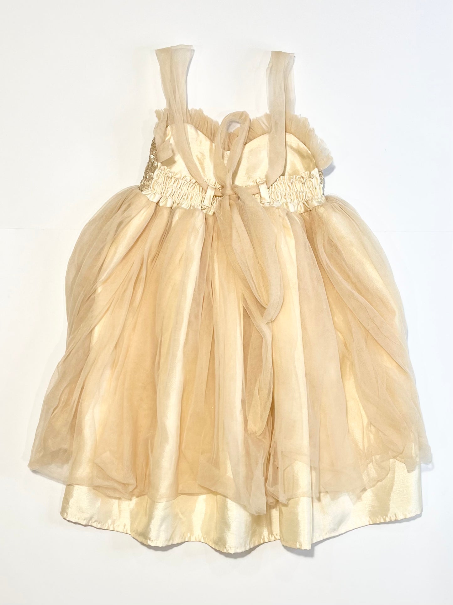 Bronze tulle dress - Size 1