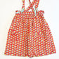 Red birds dress - Size 1-2