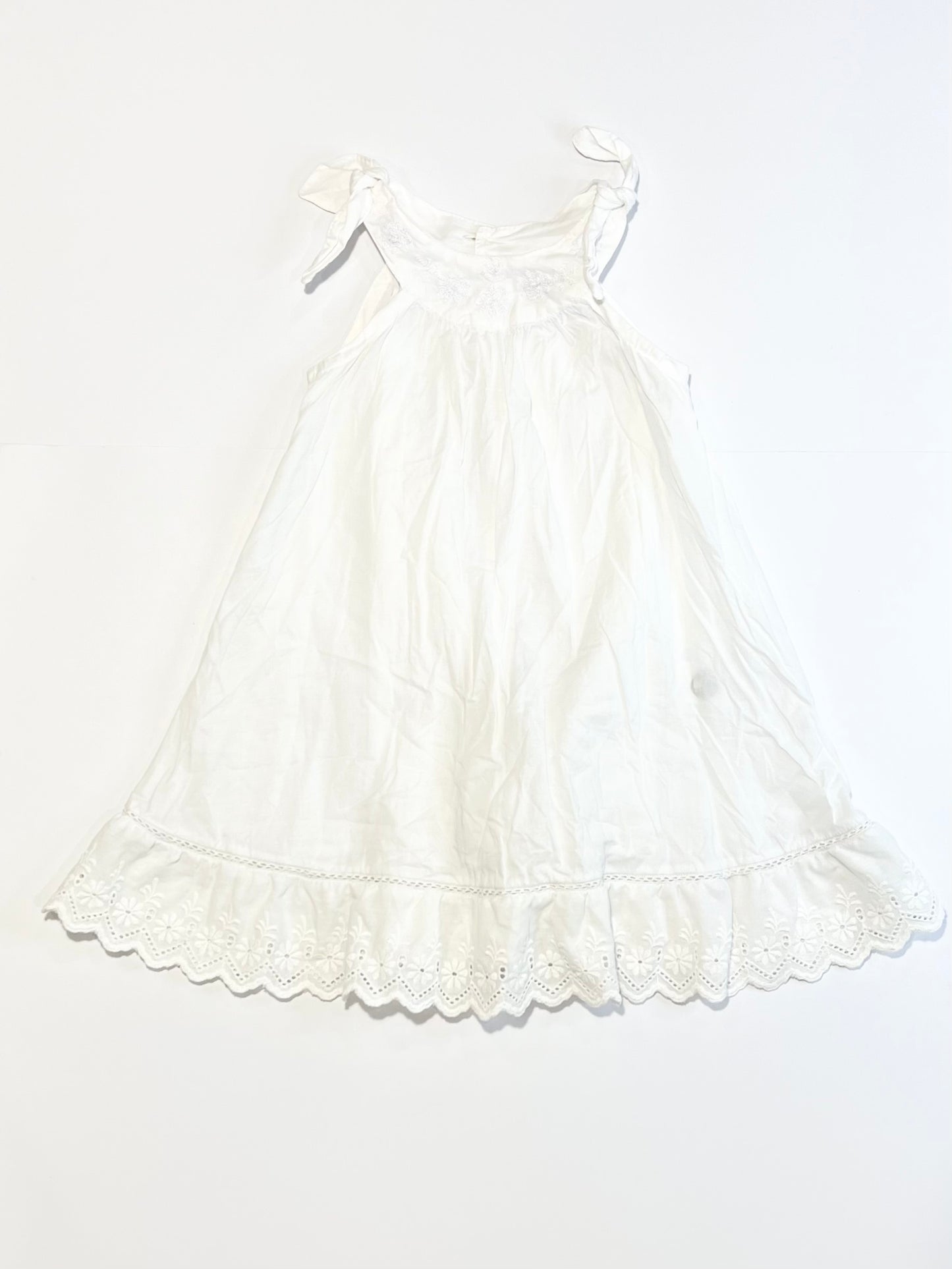 White embroidered dress - Size 1