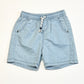Blue chambray shorts - Size 4