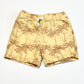 Yellow palms shorts - Size 4