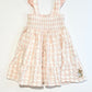 Pink checkered dress - Size 1