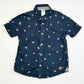 Navy Christmas shirt - Size 4
