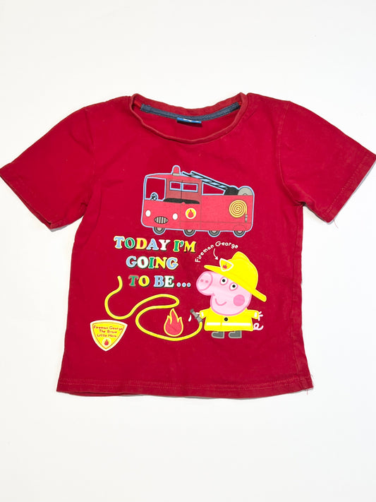 George Pig tee - Size 4