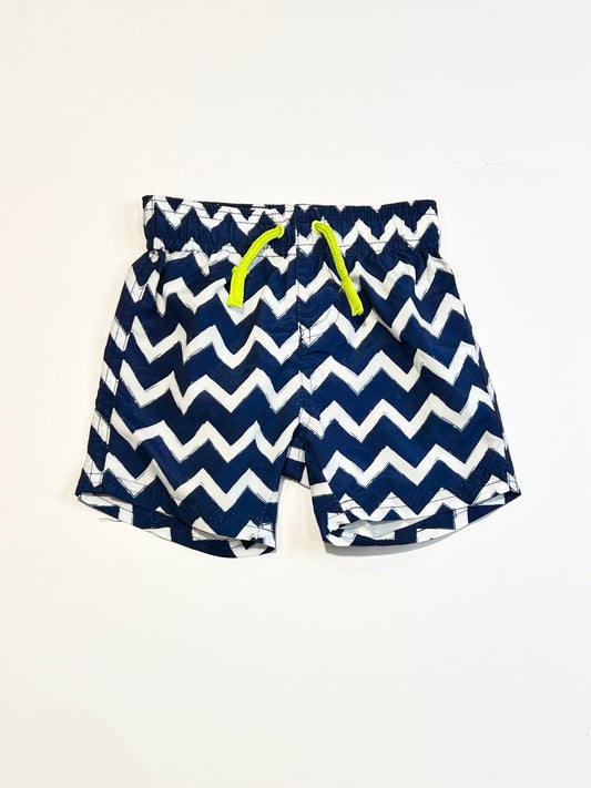 Zigzag boardies - Size 6-9 months