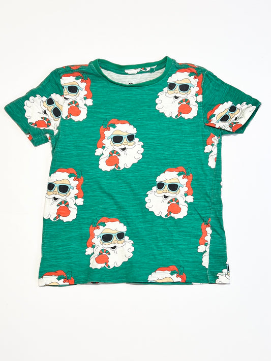 Christmas Santa tee - Size 4