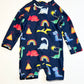 Dinos and rainbows swimsuit - Size 0