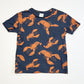 Navy lobsters tee - Size 4
