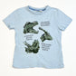 Sequined dino tee - Size 4-6