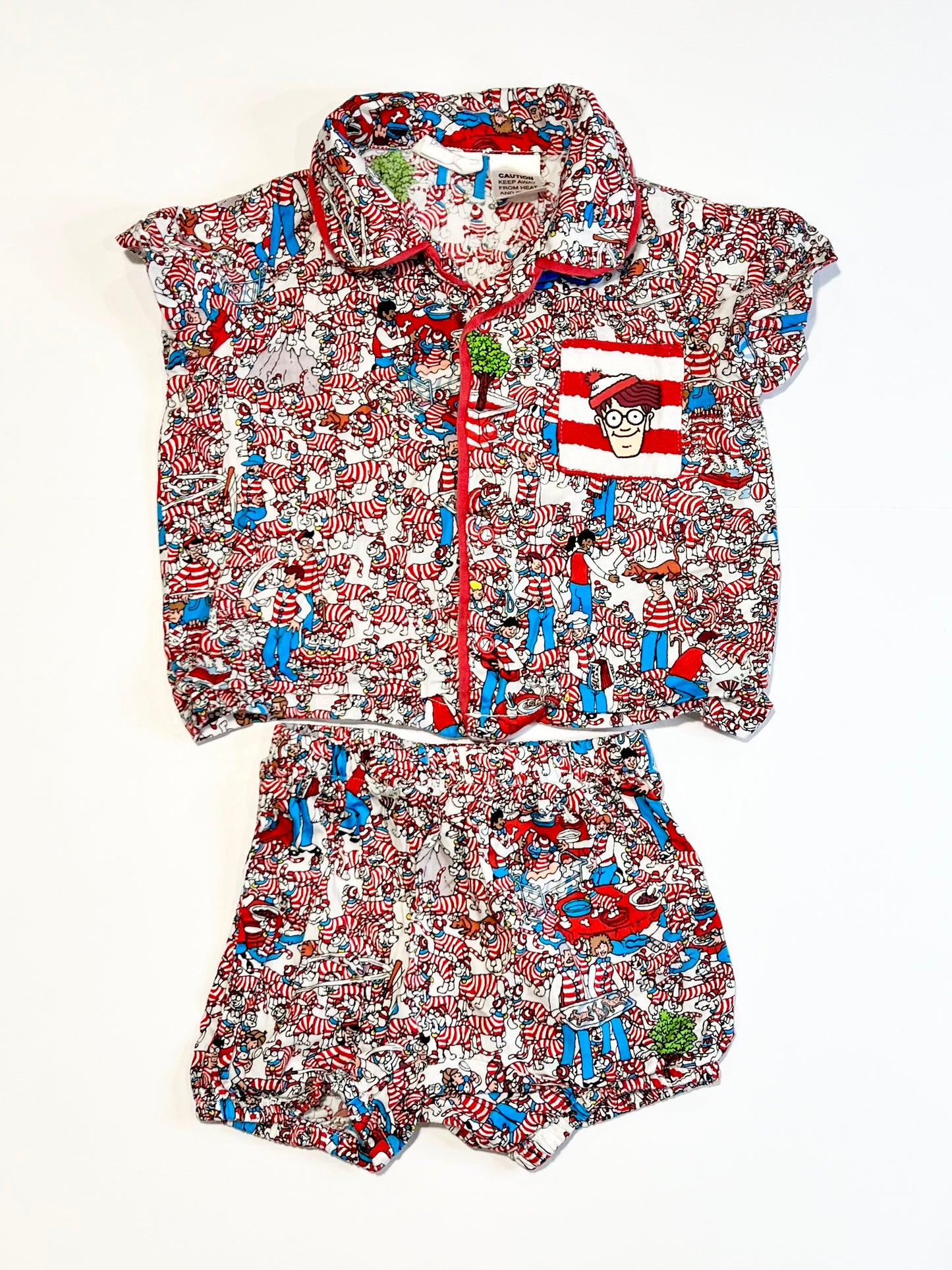 Where's Wally? pyjamas - Size 0