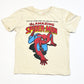 Tan Spioder-Man tee - Size 4