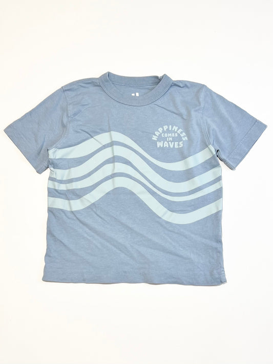 Blue waves tee - Size 4