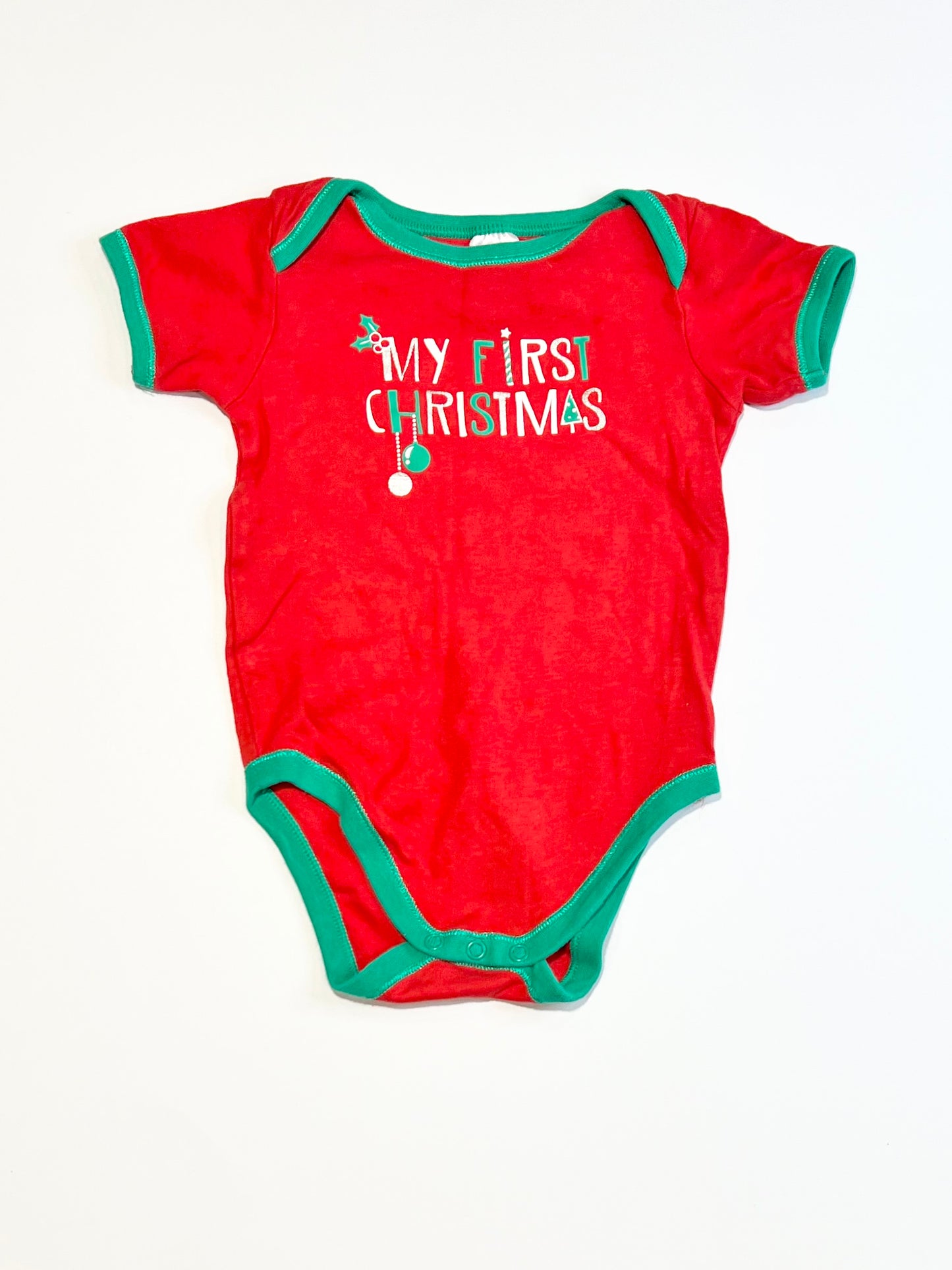 My first Christmas bodysuit - Size 0