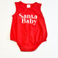 Santa Baby bubble bodysuit - Size 0