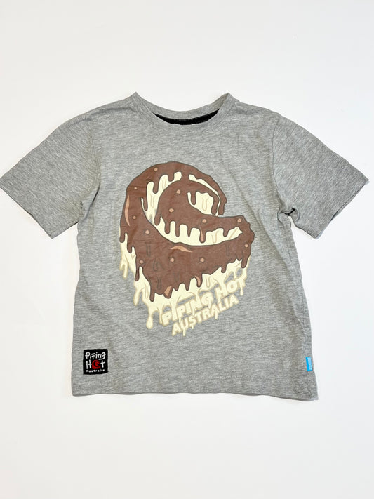 Grey tee - Size 4
