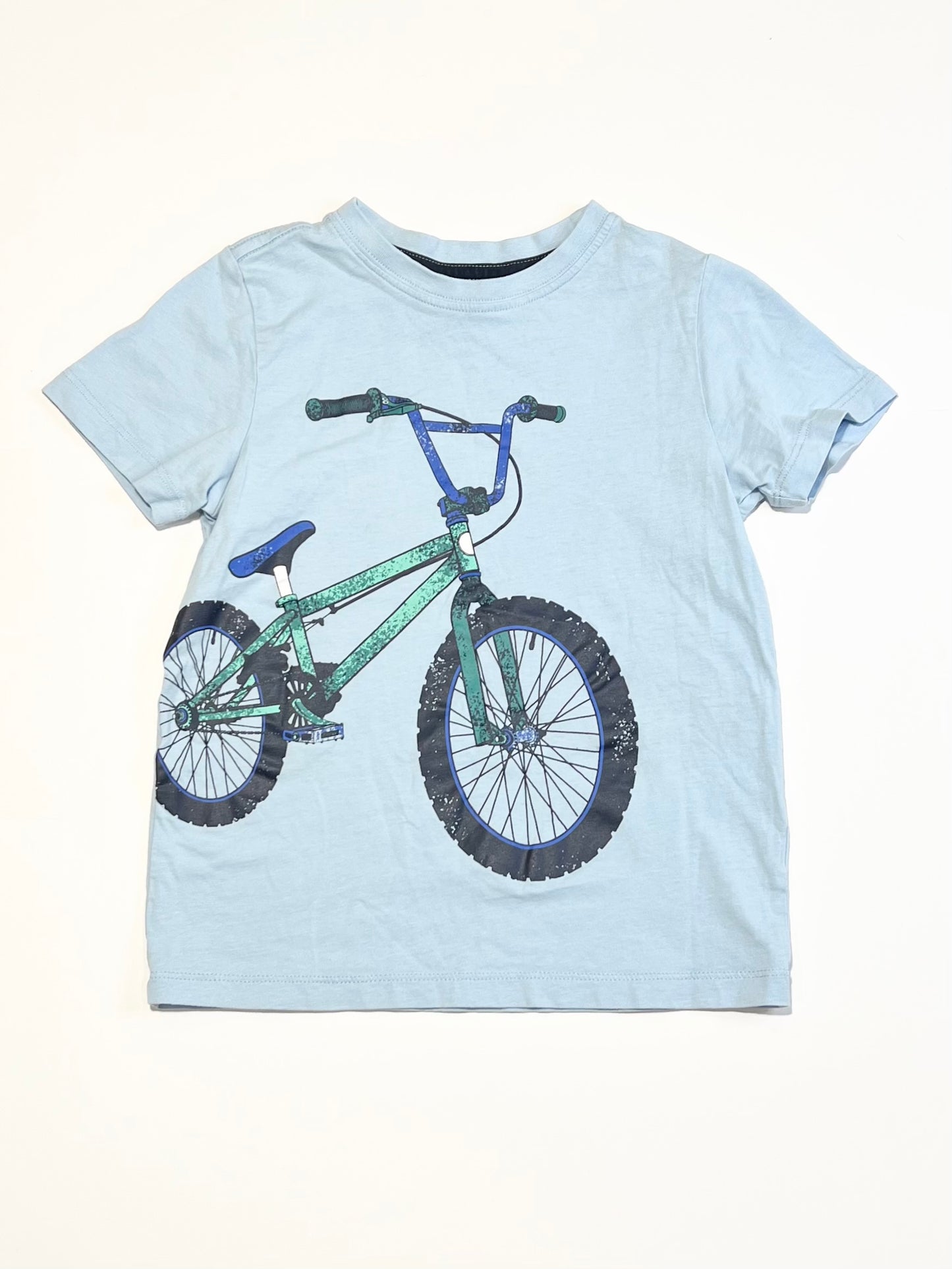 Blue bike tee - Size 4