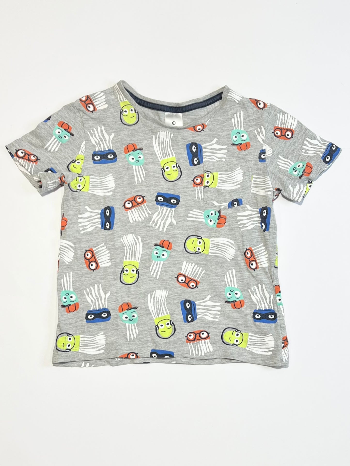Grey jellyfish tee - Size 4