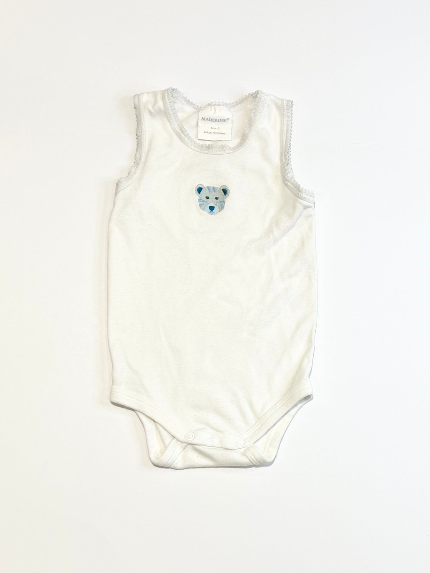 Blue tiger bodysuit - Size 0