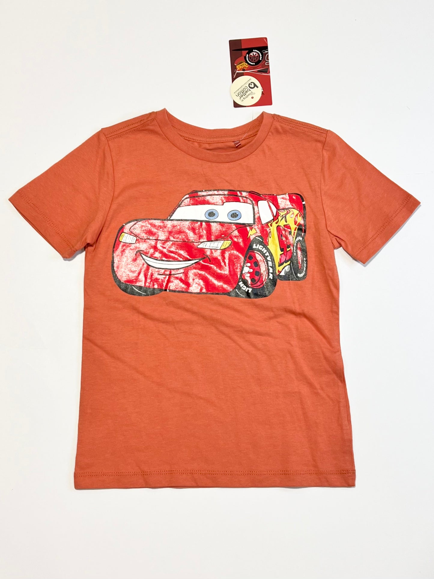 Lightning McQueen tee brand new - Size 4
