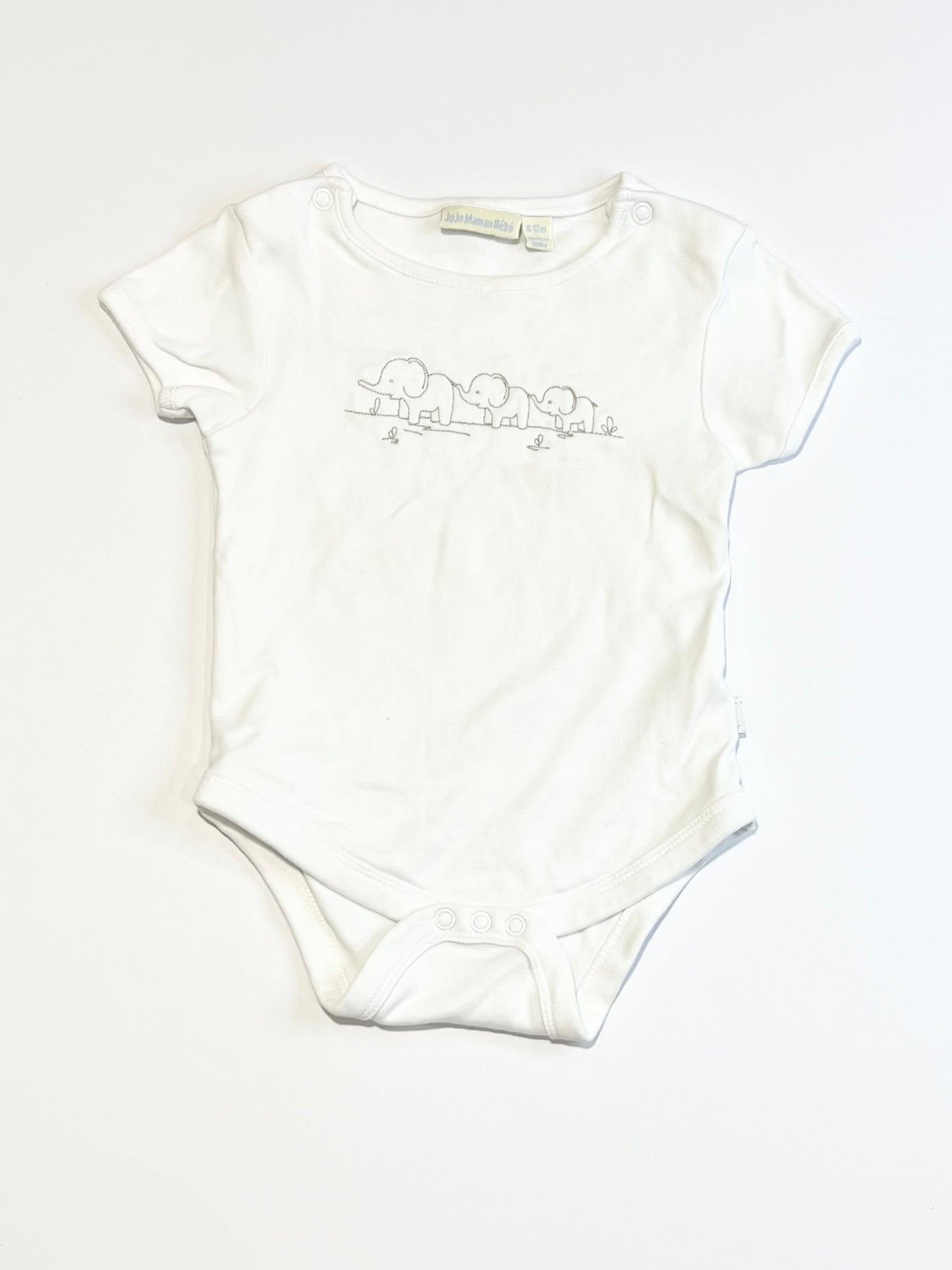 White elephants bodysuit - Size 0