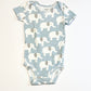 Blue elephants bodysuit - Size 6-9 months