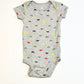 Grey cars bodysuit - Size 9-12 months