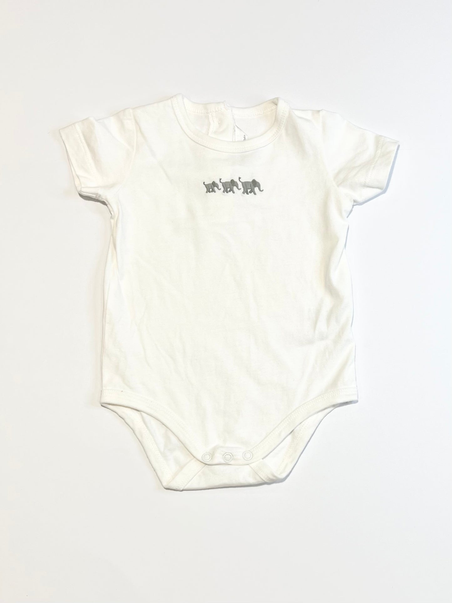 White elephants bodysuit - Size 0