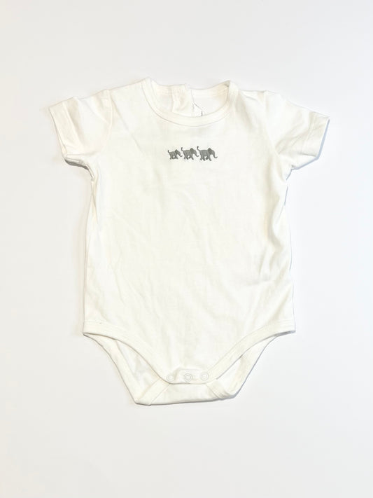 White elephants bodysuit - Size 0